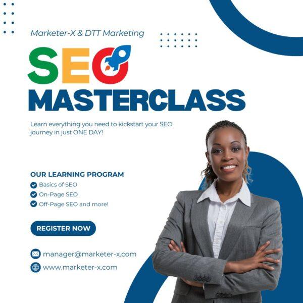 SEO Masterclass - Marketer-X